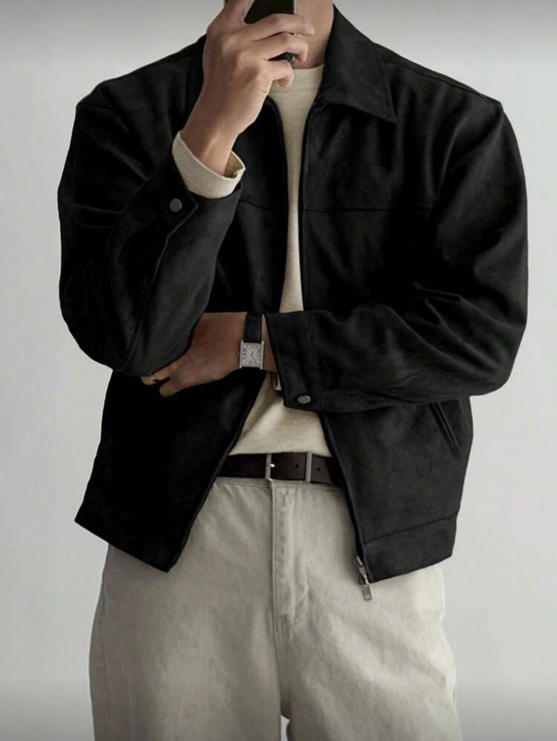 DAZY Men Suede Jacket