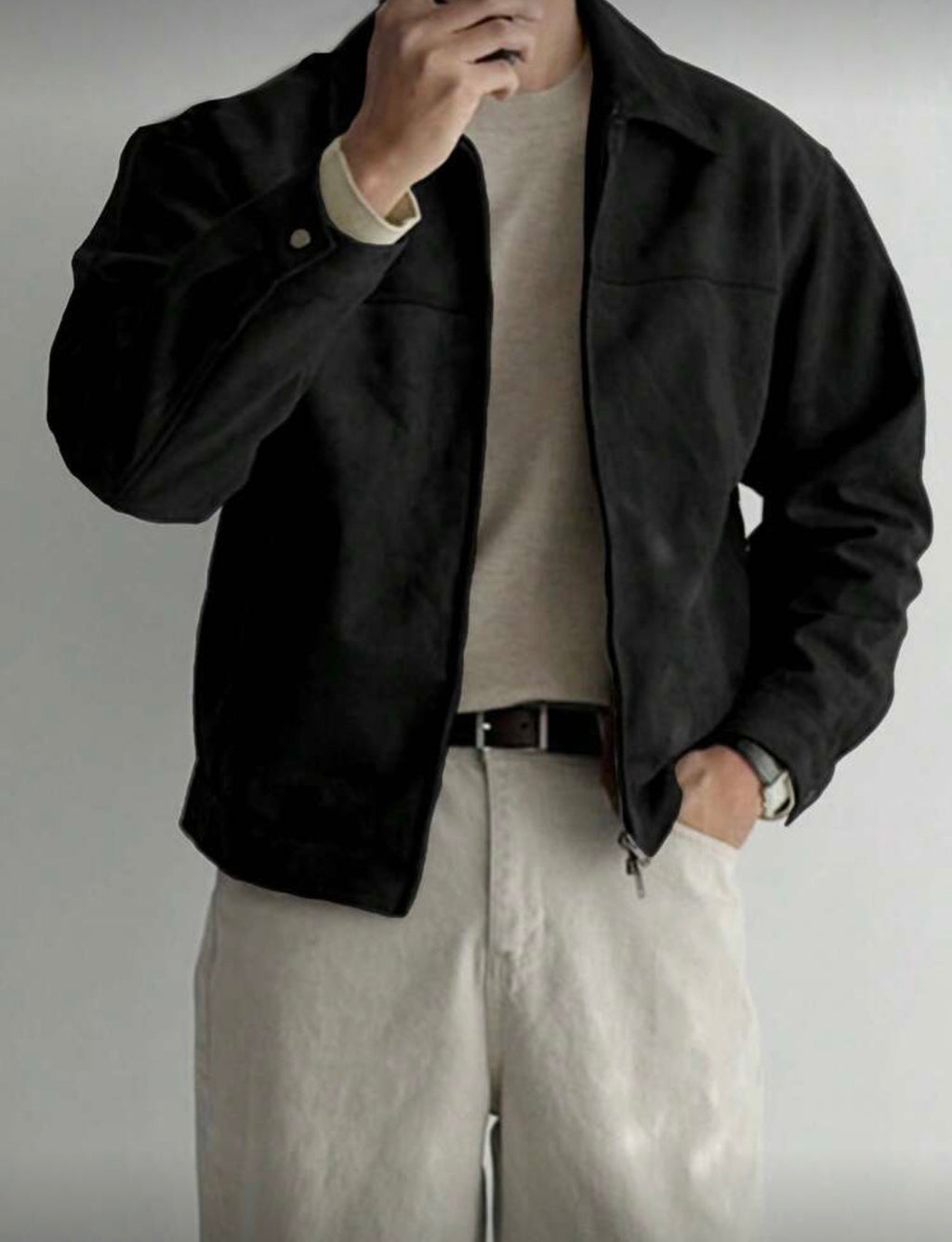 DAZY Men Suede Jacket