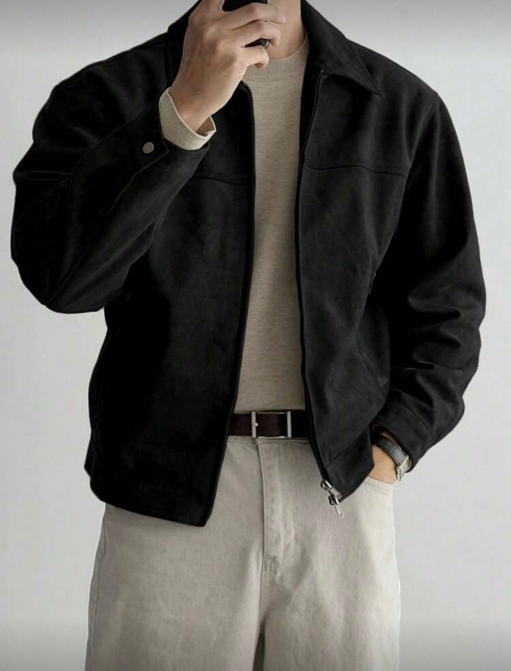 DAZY Men Suede Jacket