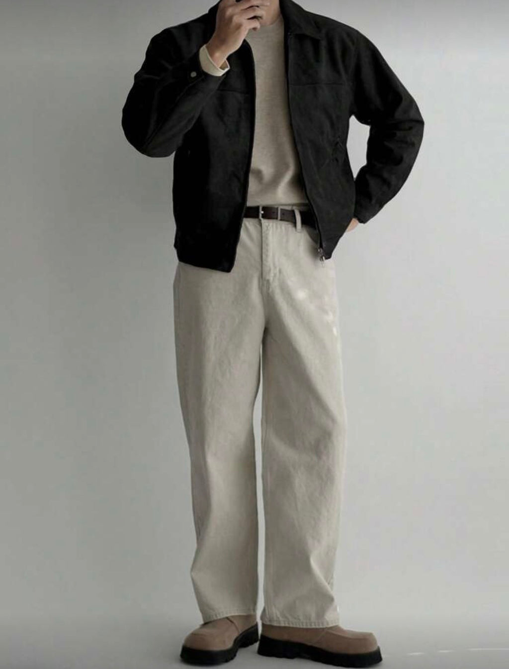 DAZY Men Suede Jacket