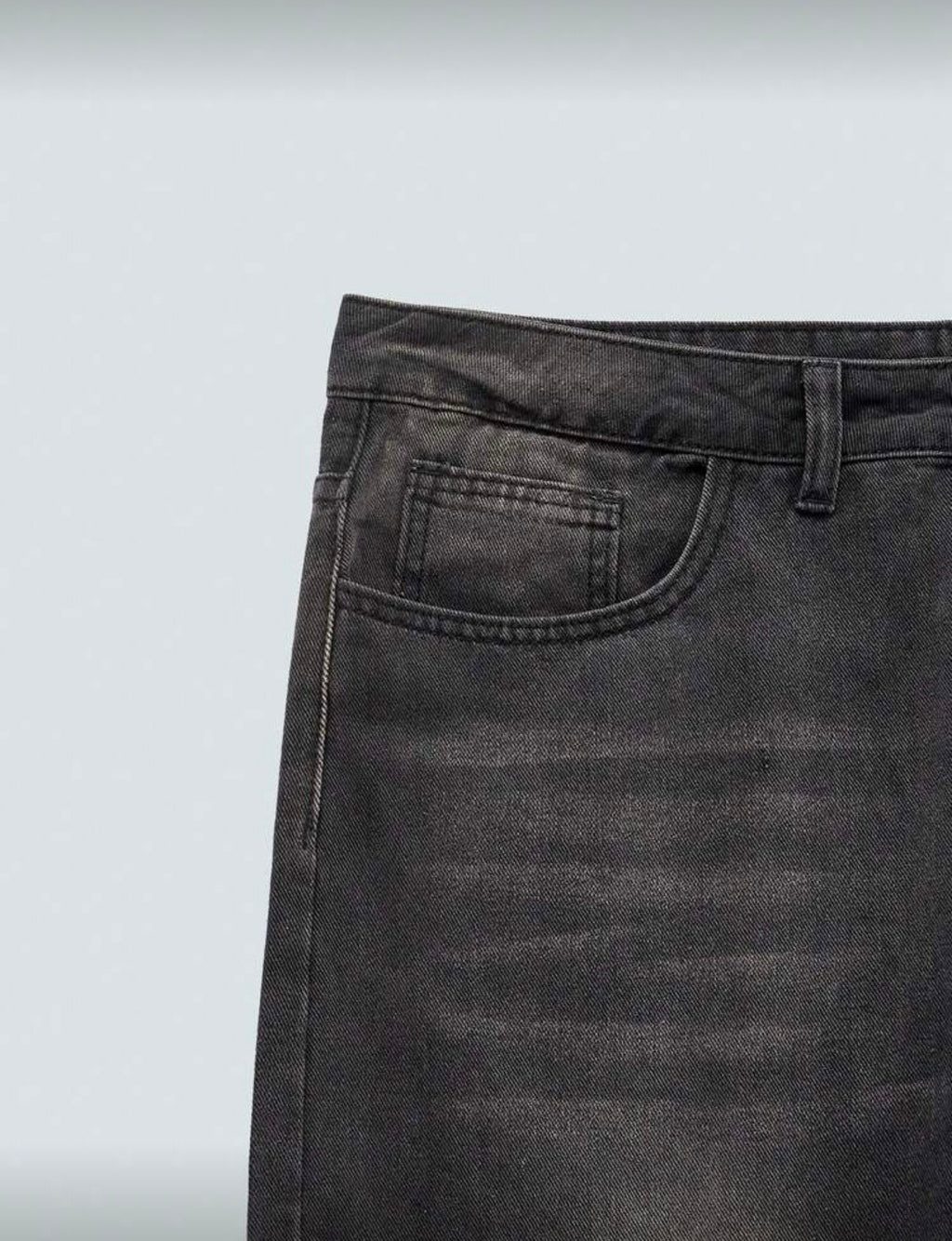 Men Black Baggy Jeans