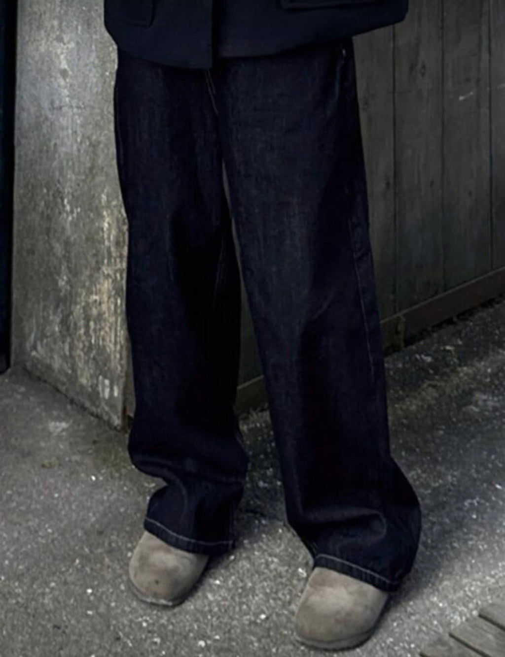 Men Navy Blue Denim Jeans