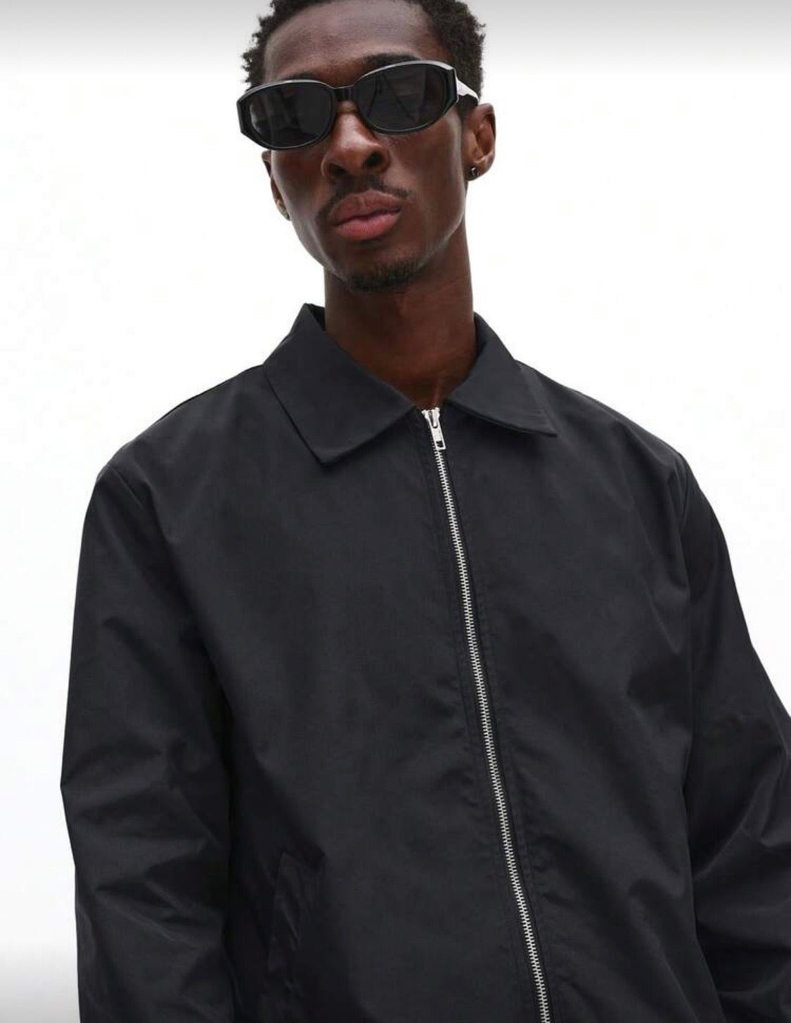 SMWN Men Slim Fit Bomber Jacket