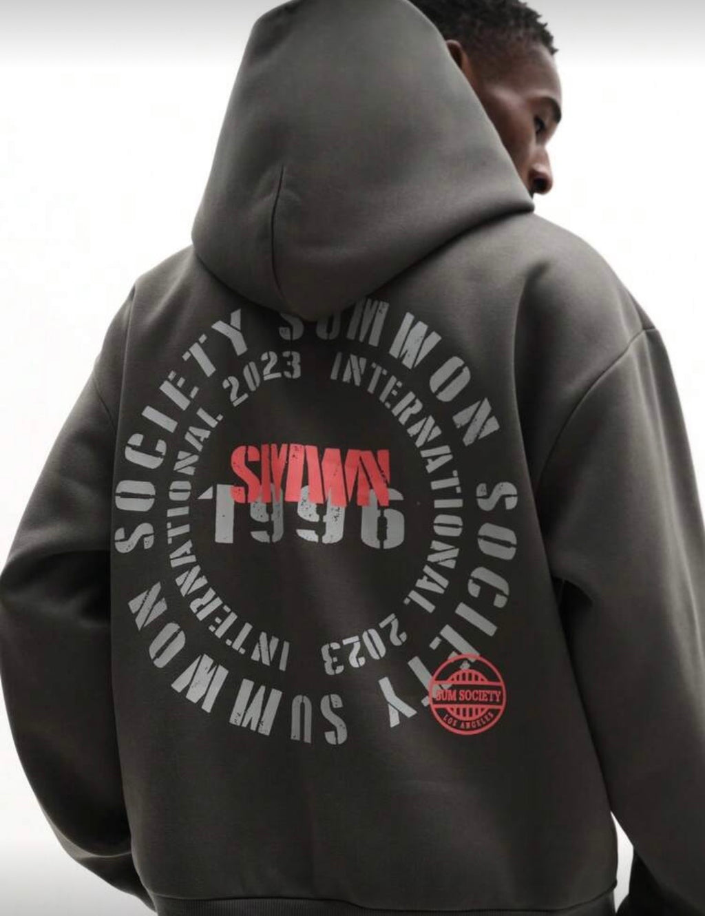 SMWN Men Oversized Hoodie
