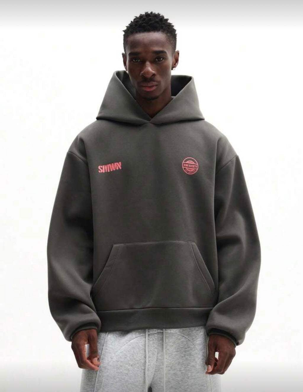SMWN Men Oversized Hoodie