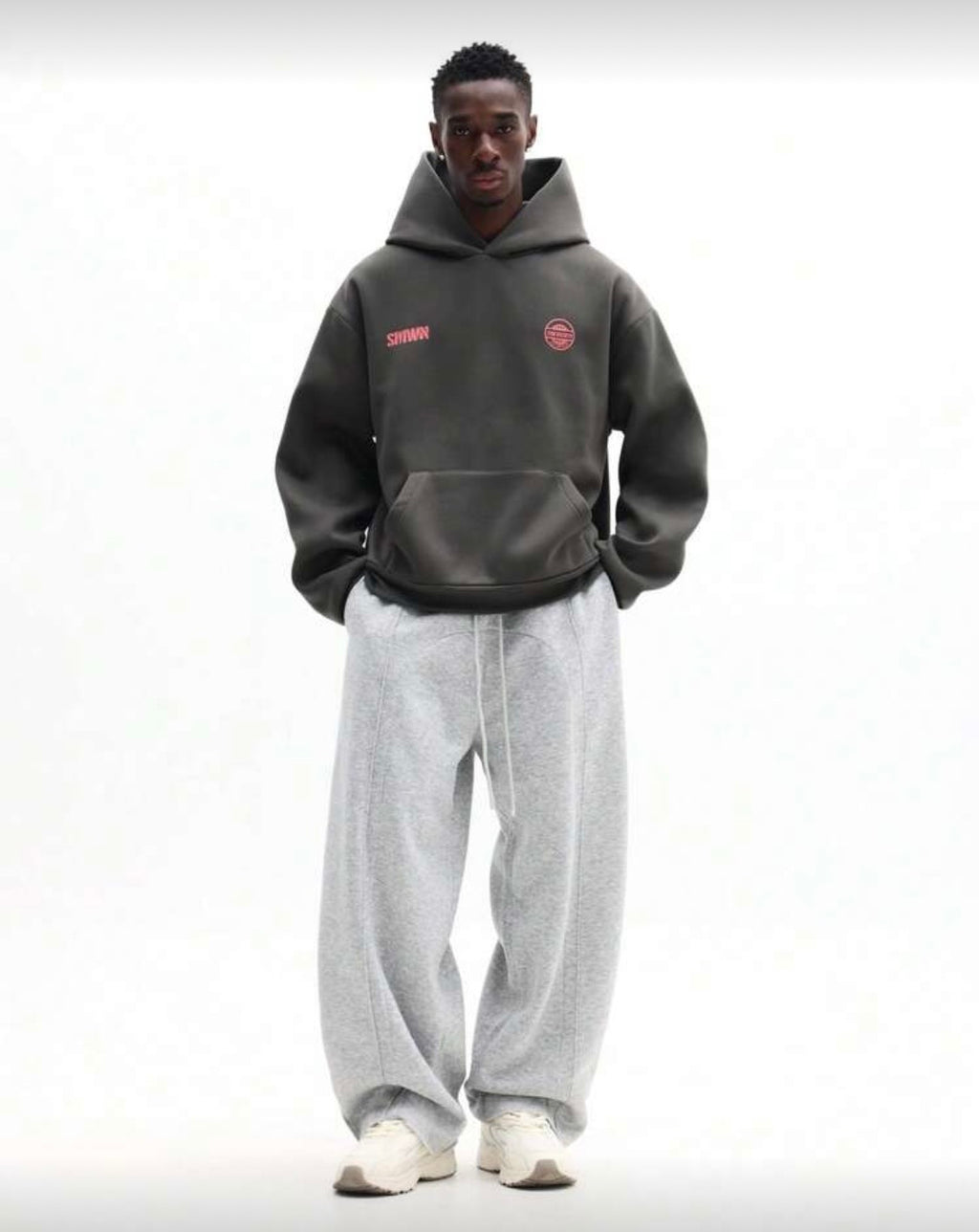 SMWN Men Oversized Hoodie