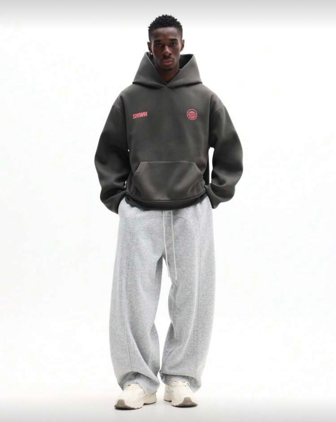 SMWN Men Oversized Hoodie