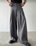 Men Casual 2 Stitch Suit Pants