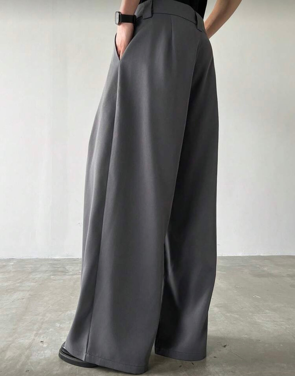 Men Casual 2 Stitch Suit Pants