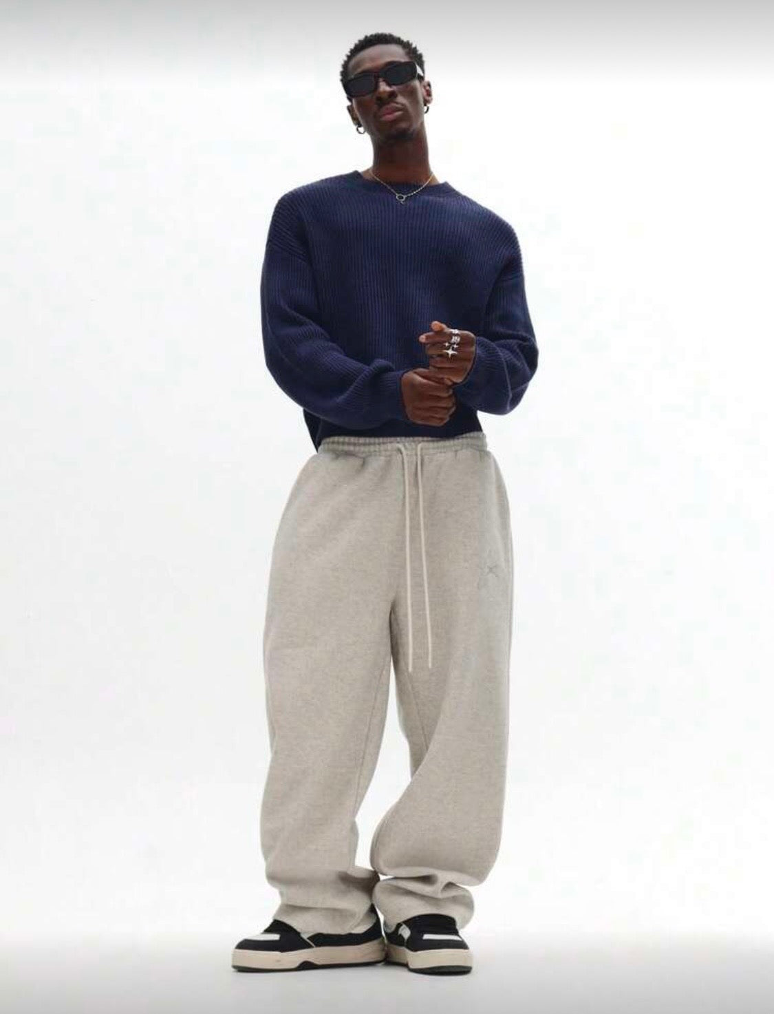 SMWN Crop Fit Casual Sweater